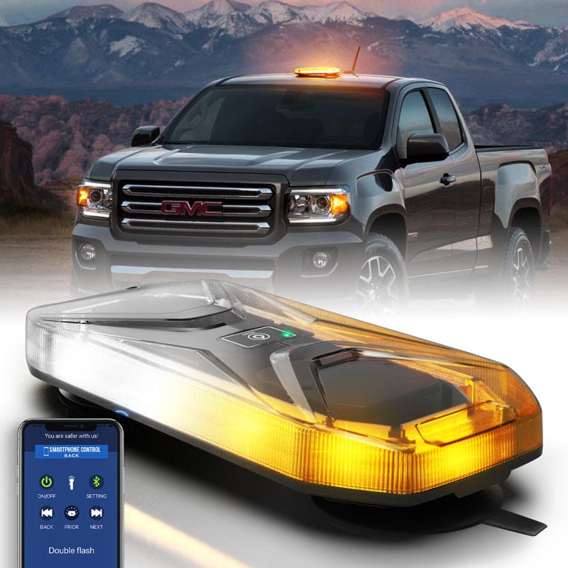 App control wireless strobe light bar App control wireless strobe light bar