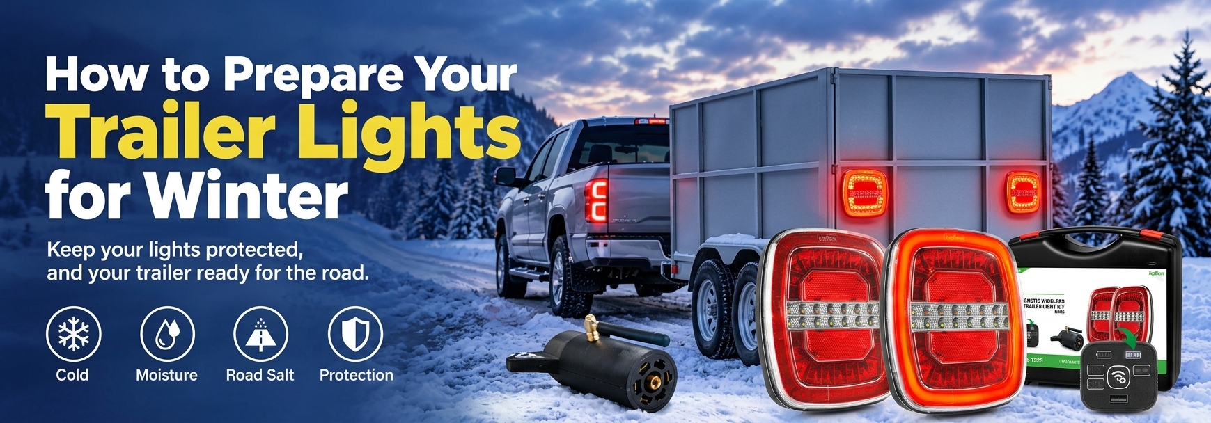 prepare trailer lights for winter prepare trailer lights for winter